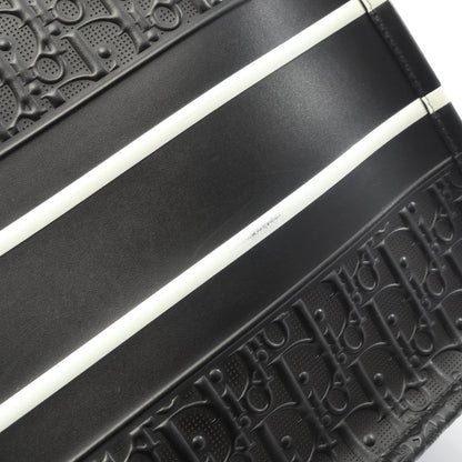 BOOK TOTE ブックトート ミディアム オブリーク ハンドバッグ トートバッグ レザー ブラック ホワイト クリスチャンディオール バッグ Christian Dior