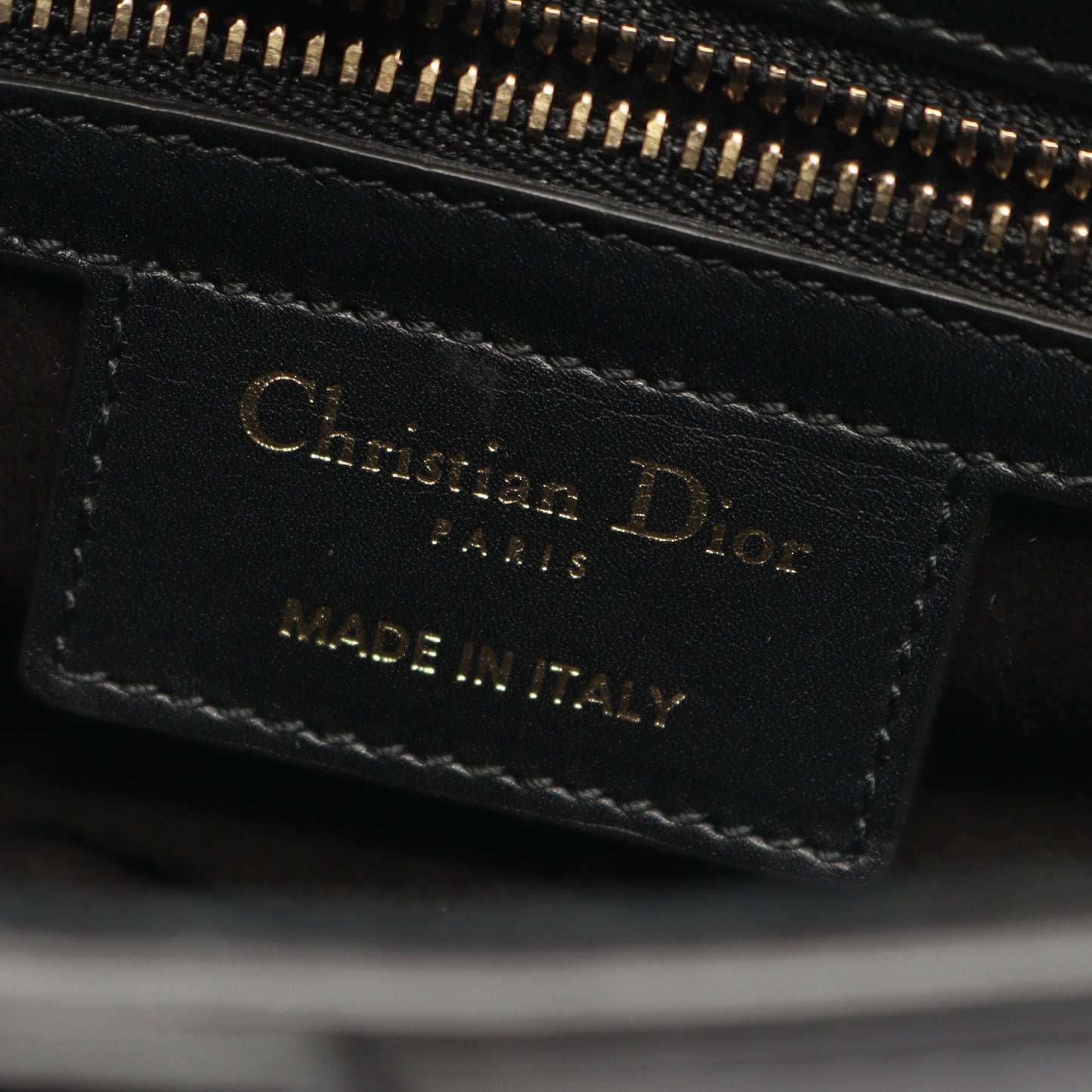 サドルバッグ ハンドバッグ レザー ブラック クリスチャンディオール バッグ Christian Dior