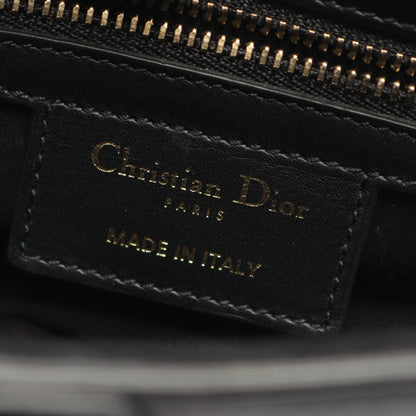 サドルバッグ ハンドバッグ レザー ブラック クリスチャンディオール バッグ Christian Dior