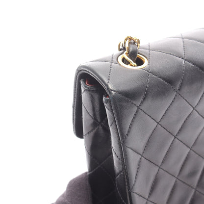 ミニマトラッセ20 チェーンショルダーバッグ ラムスキン ブラック ゴールド金具 シャネル バッグ CHANEL
