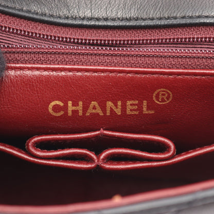 ミニマトラッセ20 チェーンショルダーバッグ ラムスキン ブラック ゴールド金具 シャネル バッグ CHANEL
