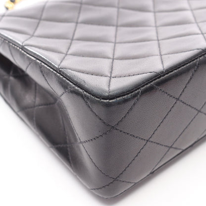 ミニマトラッセ20 チェーンショルダーバッグ ラムスキン ブラック ゴールド金具 シャネル バッグ CHANEL