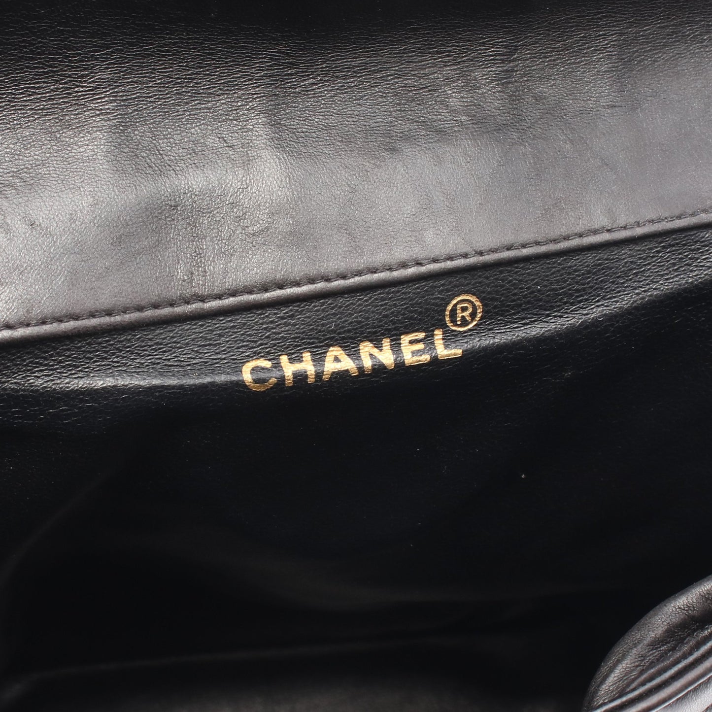 マトラッセ バックパック リュックサック ラムスキン ブラック ゴールド金具 シャネル バッグ CHANEL
