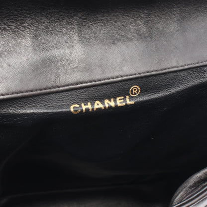 マトラッセ バックパック リュックサック ラムスキン ブラック ゴールド金具 シャネル バッグ CHANEL
