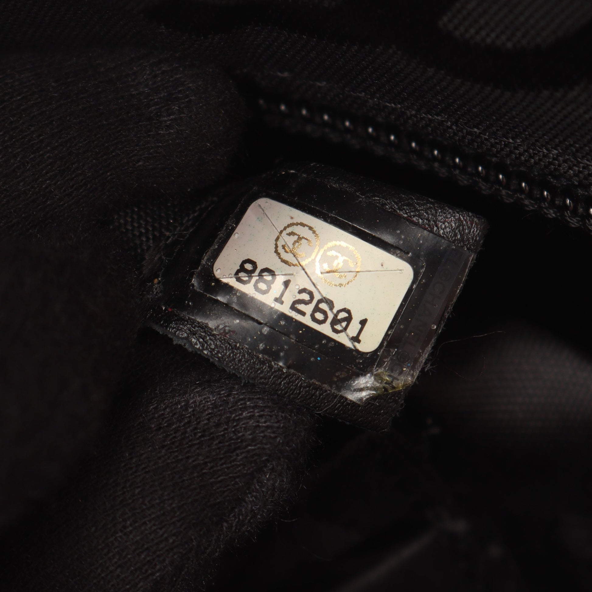 カンボンライン ミディアム ハンドバッグ トートバッグ レザー ベージュ ブラック シルバー金具 シャネル バッグ CHANEL