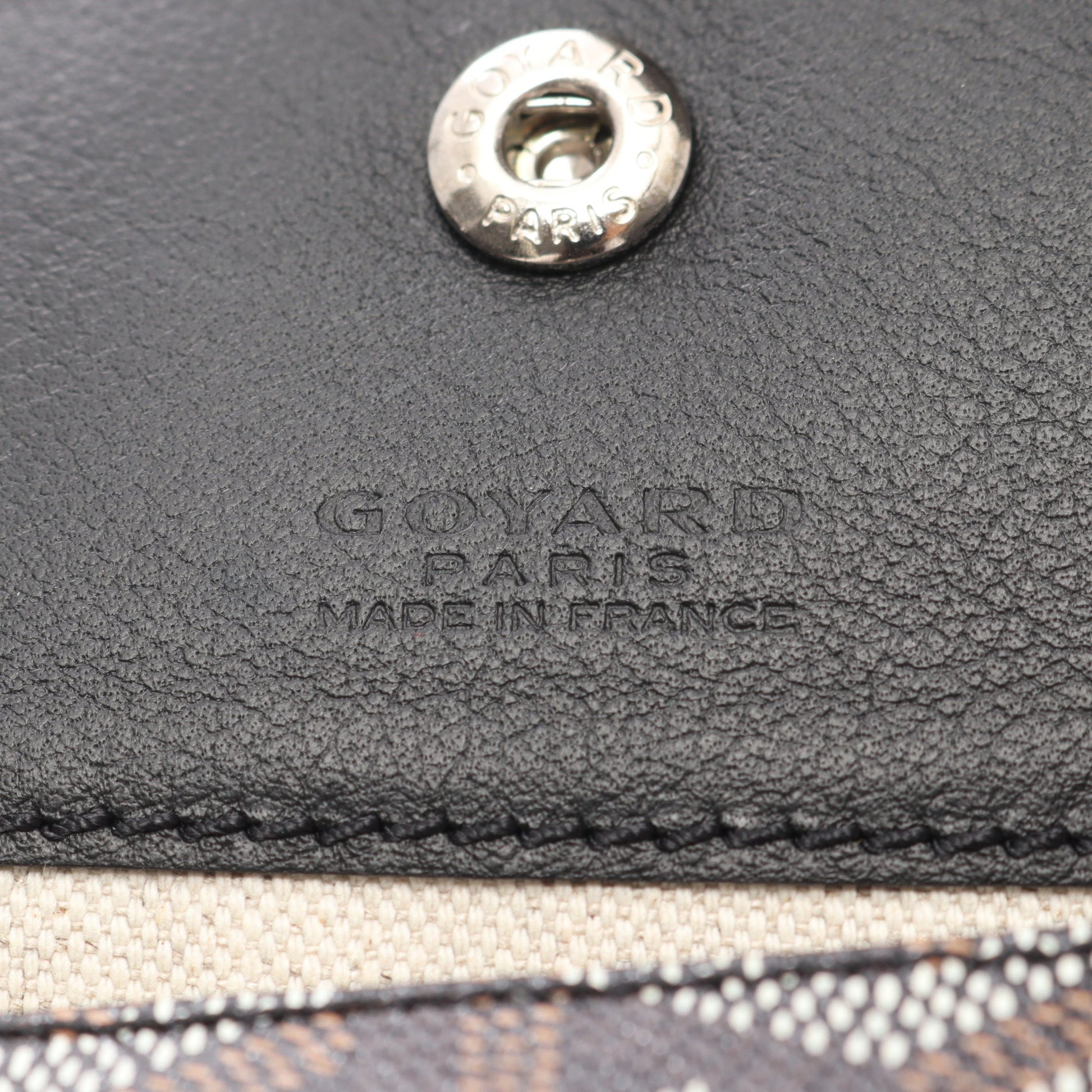 サンルイPM ハンドバッグ トートバッグ コーティングキャンバス レザー ブラック マルチカラー ゴヤール バッグ GOYARD