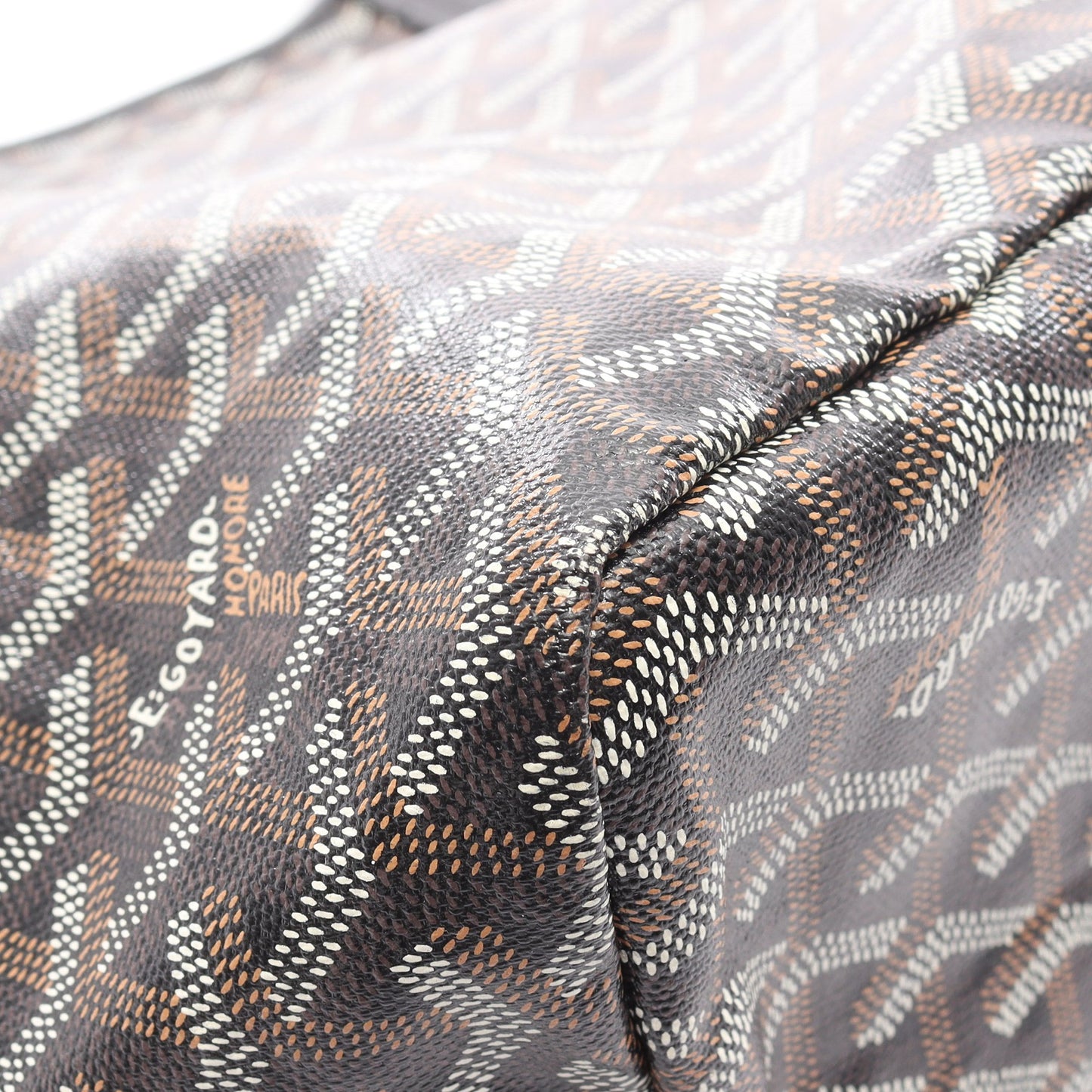 サンルイPM ハンドバッグ トートバッグ コーティングキャンバス レザー ブラック マルチカラー ゴヤール バッグ GOYARD
