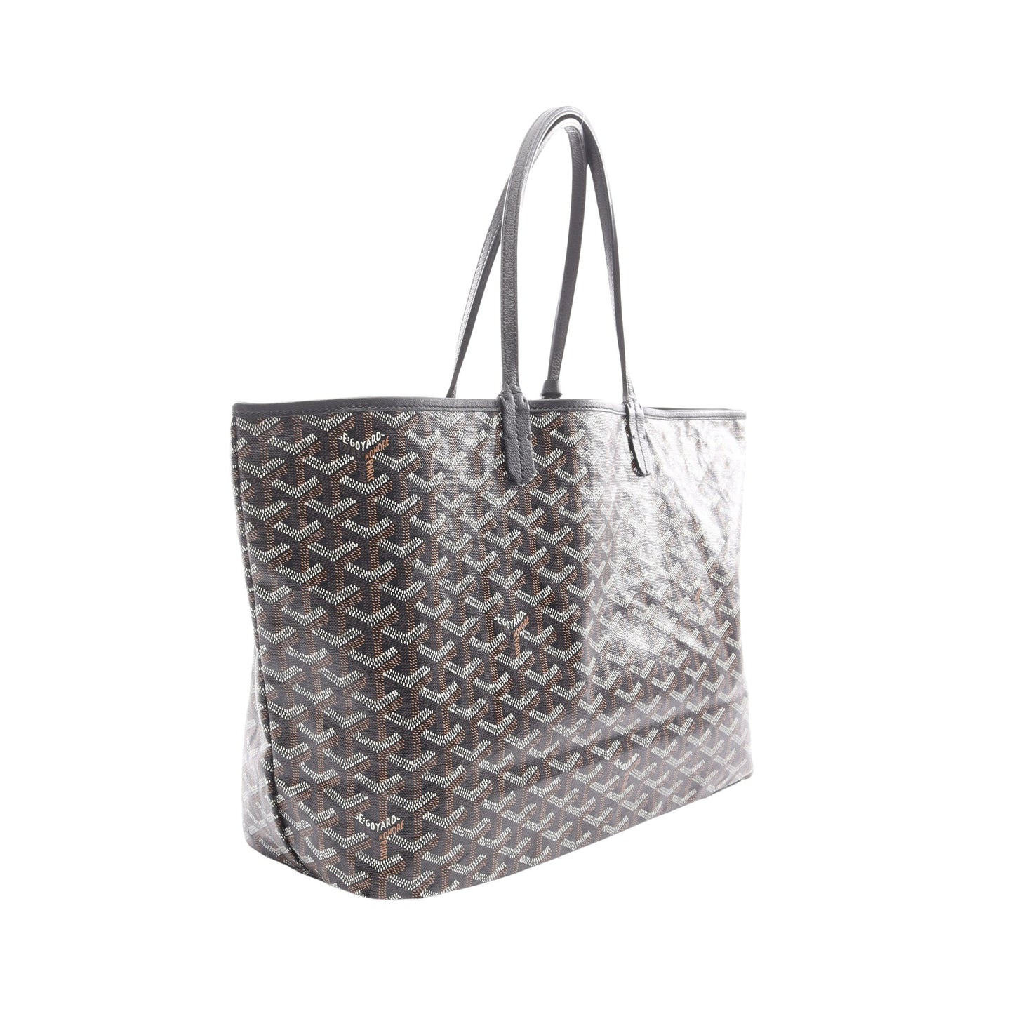 サンルイPM ハンドバッグ トートバッグ コーティングキャンバス レザー ブラック マルチカラー ゴヤール バッグ GOYARD