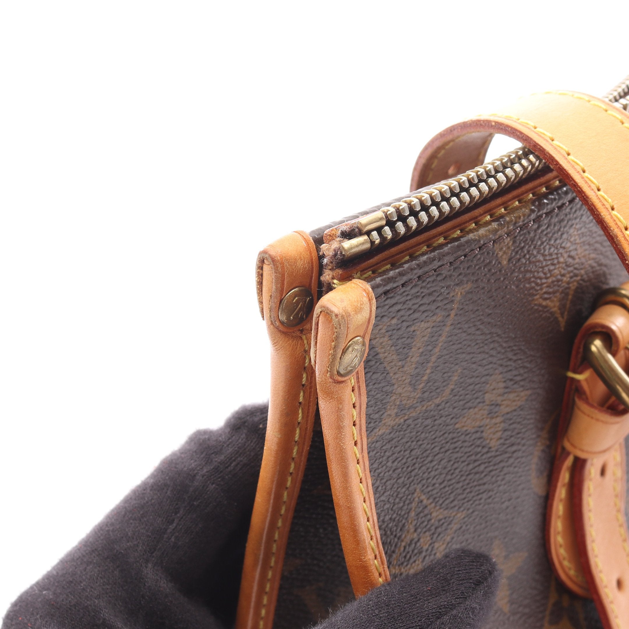 ポパンクール オ モノグラム ショルダーバッグ トートバッグ PVC