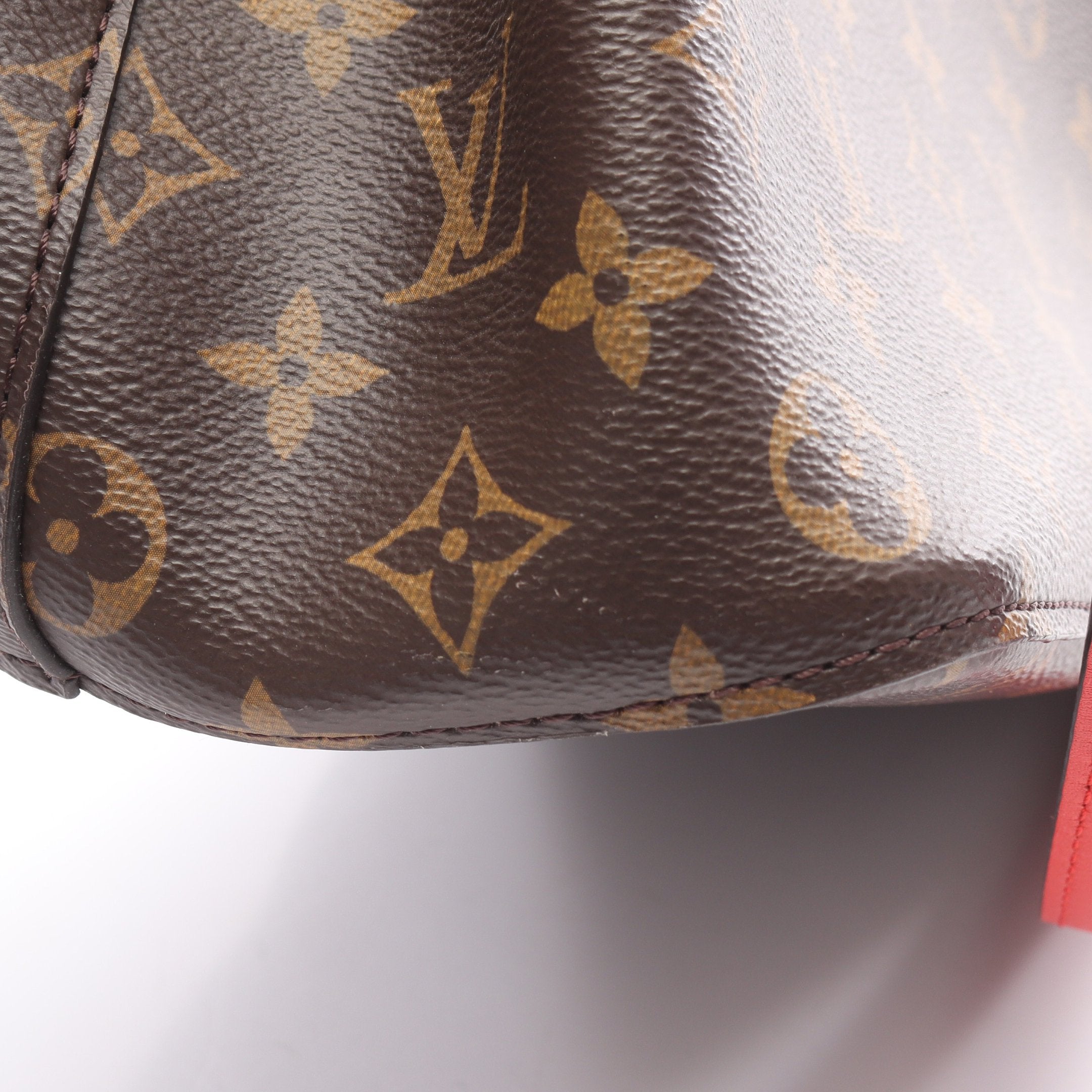LOUIS VUITTON ショルダーバッグ ネオノエ モノグラム コクリコ ネオノエ モノグラム コクリコ ショルダーバッグ PVC レザー ブラウン