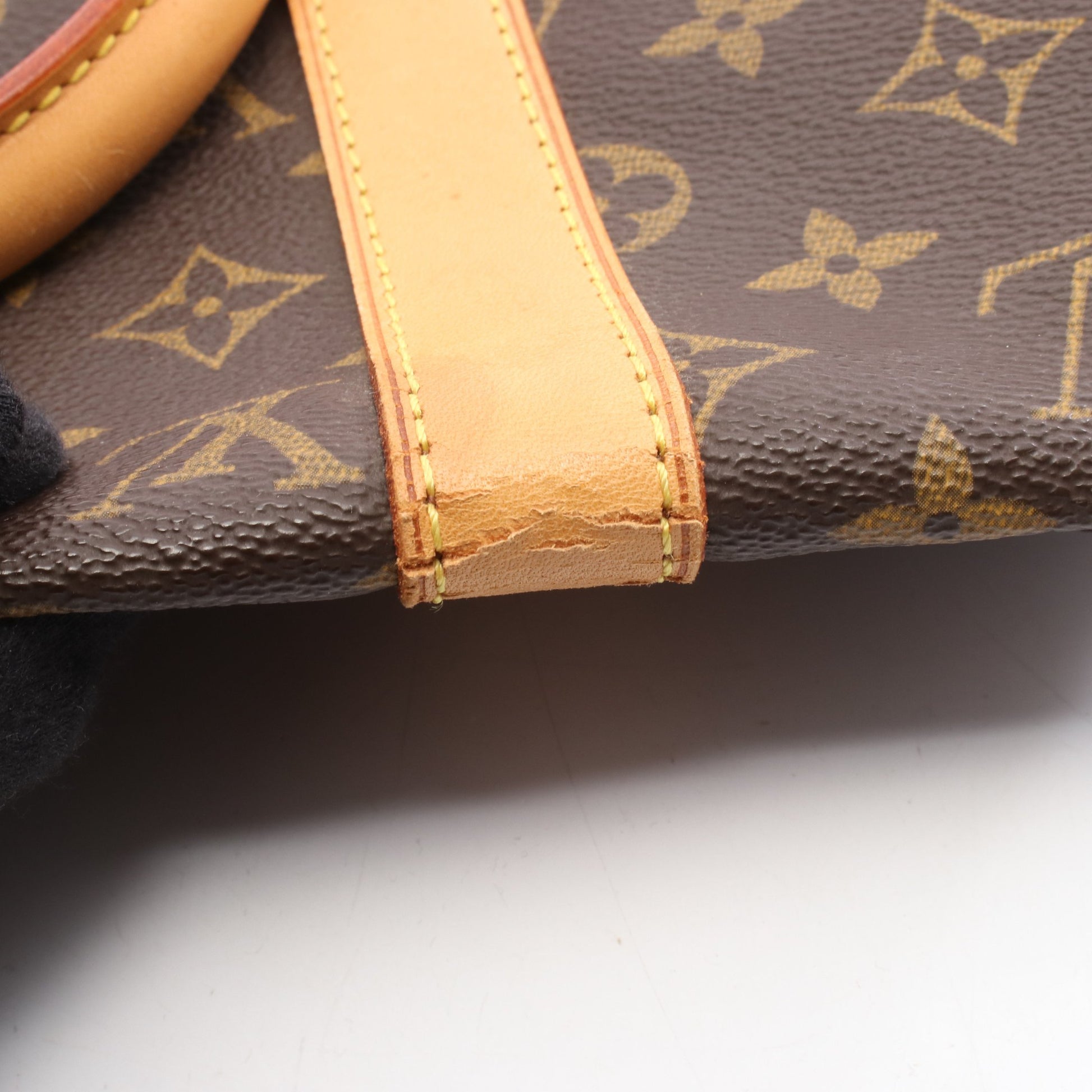 キーポル50 モノグラム ボストンバッグ PVC レザー ブラウン ルイヴィトン バッグ LOUIS VUITTON