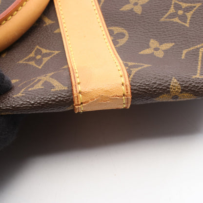 キーポル50 モノグラム ボストンバッグ PVC レザー ブラウン ルイヴィトン バッグ LOUIS VUITTON