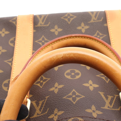 キーポル50 モノグラム ボストンバッグ PVC レザー ブラウン ルイヴィトン バッグ LOUIS VUITTON