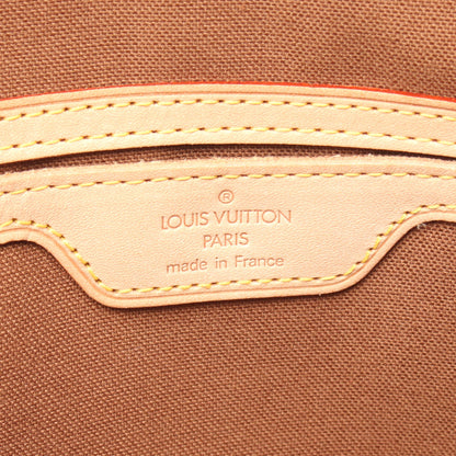 カバメゾ モノグラム ショルダーバッグ トートバッグ PVC レザー ブラウン ルイヴィトン バッグ LOUIS VUITTON
