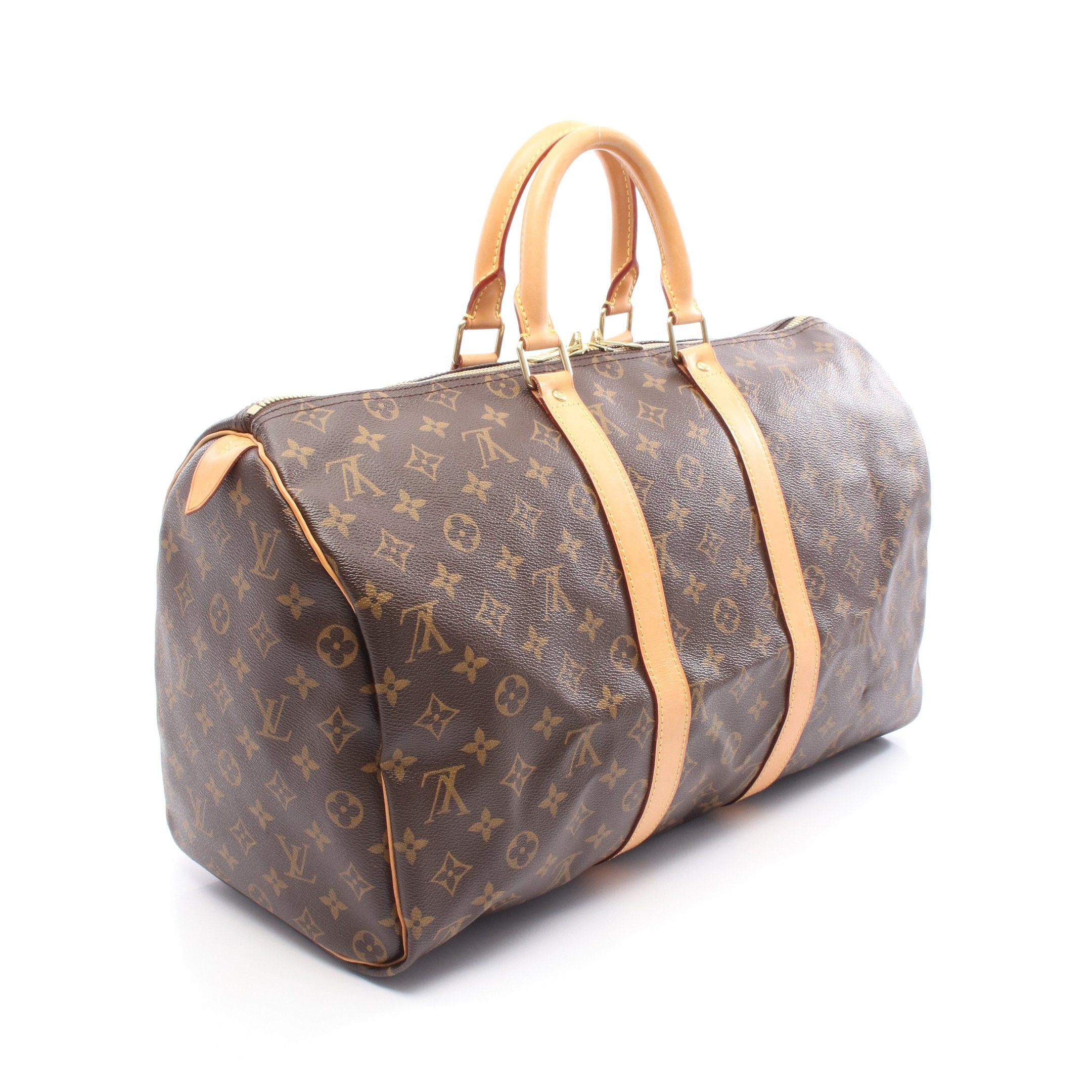 ルイヴィトン キーポル 45 モノグラム ボストン バッグ ブラウン ルイ・ヴィトンボストンバッグキーポル45 モノグラム