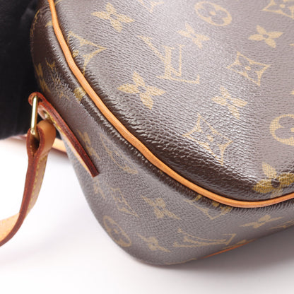 ブロワ モノグラム ショルダーバッグ PVC レザー ブラウン ルイヴィトン バッグ LOUIS VUITTON
