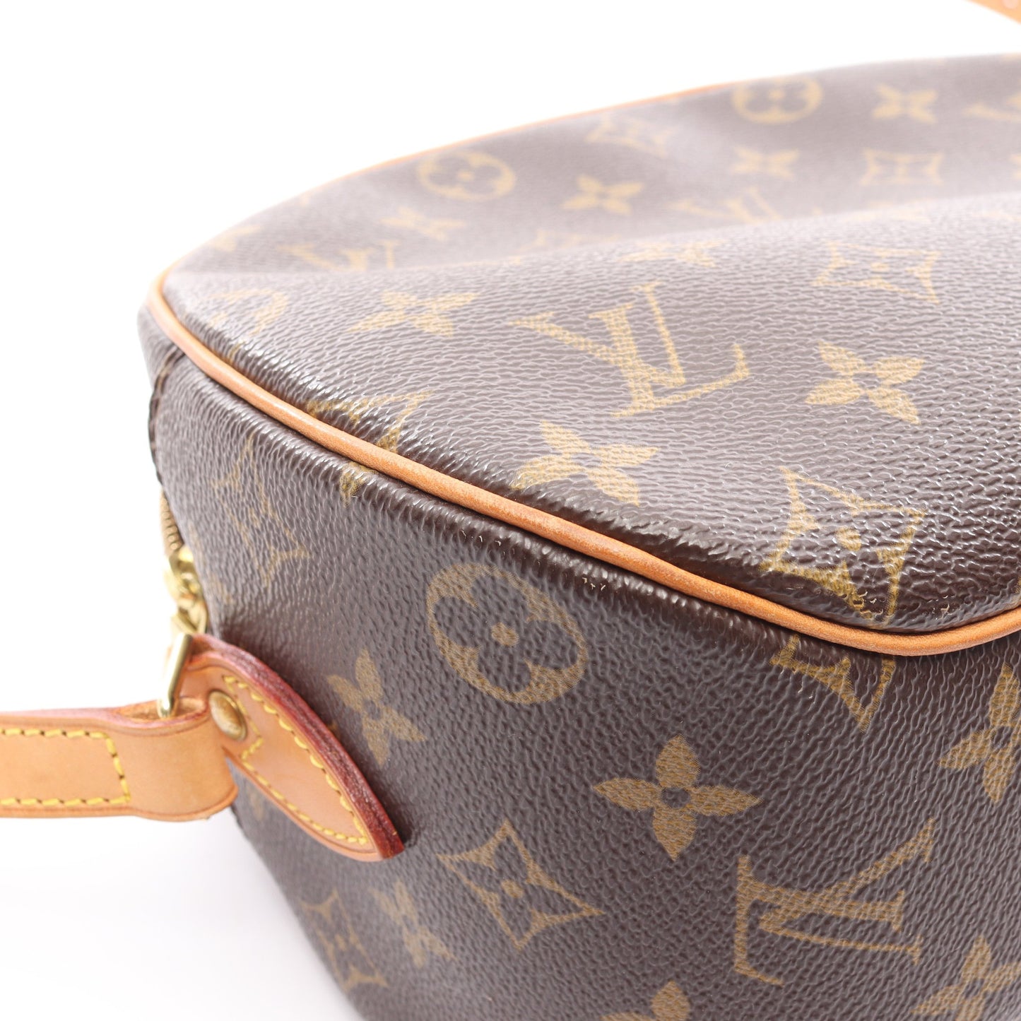 ブロワ モノグラム ショルダーバッグ PVC レザー ブラウン ルイヴィトン バッグ LOUIS VUITTON