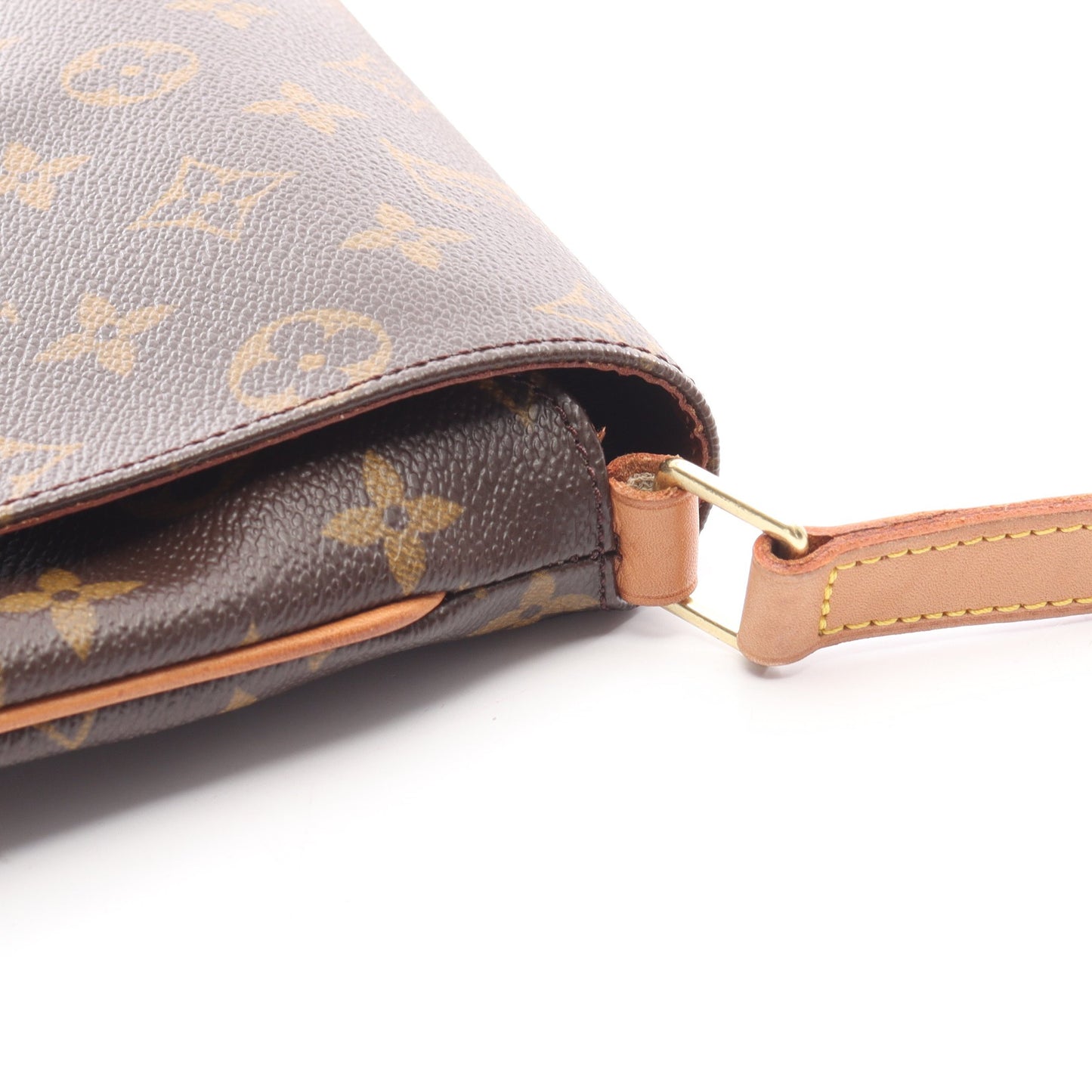 ミュゼットサルサ ロングストラップ モノグラム ショルダーバッグ PVC レザー ブラウン ルイヴィトン バッグ LOUIS VUITTON