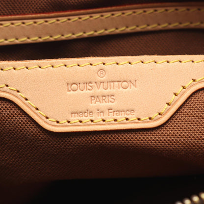カバピアノ モノグラム ショルダーバッグ PVC レザー ブラウン ルイヴィトン バッグ LOUIS VUITTON