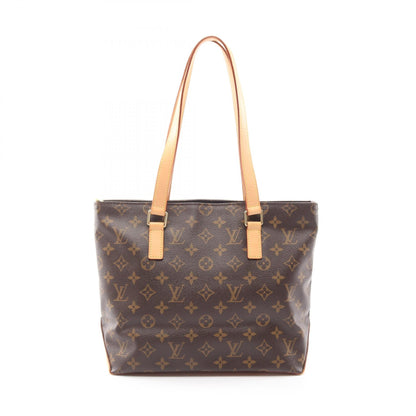 カバピアノ モノグラム ショルダーバッグ PVC レザー ブラウン ルイヴィトン バッグ LOUIS VUITTON