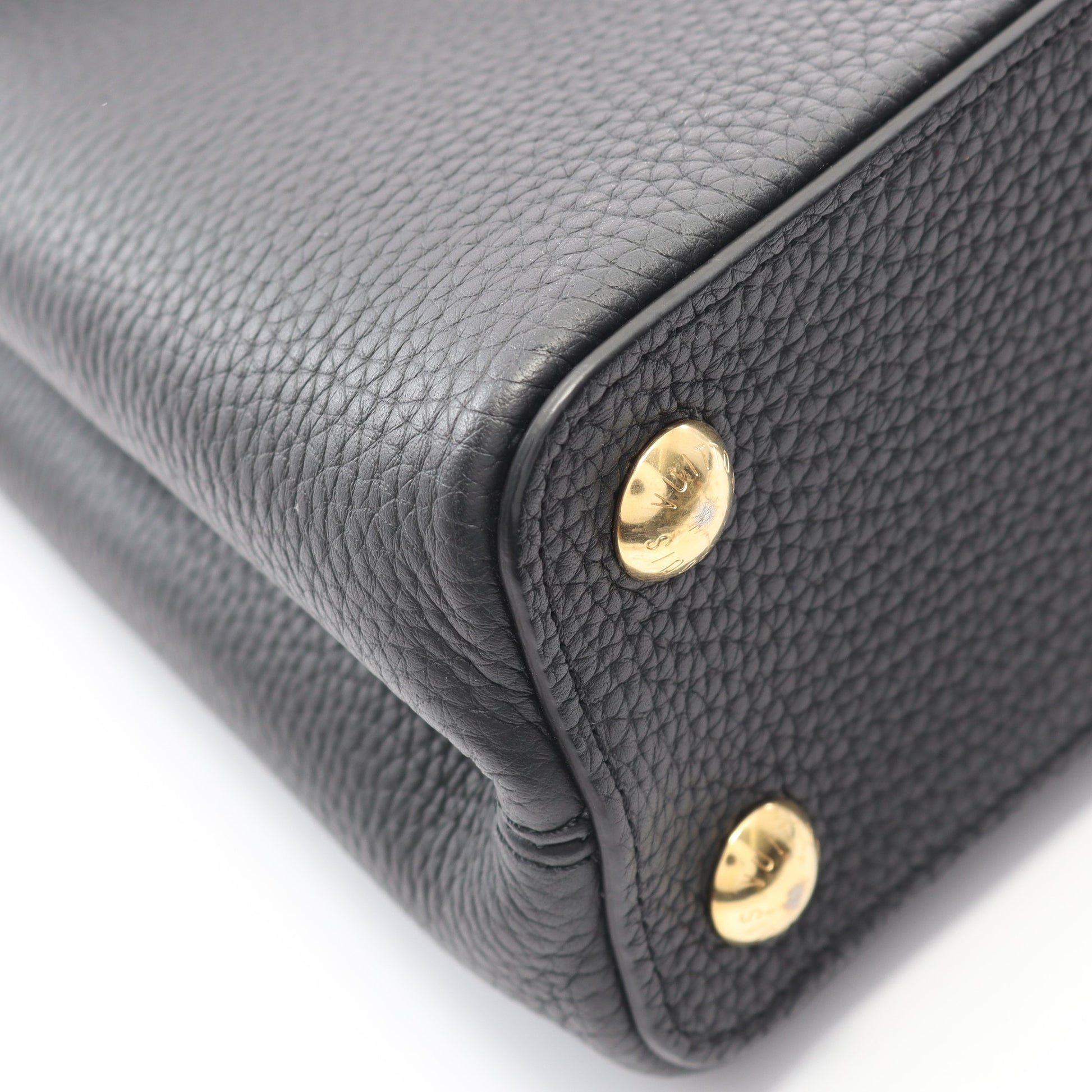 カプシーヌBB ノワール ハンドバッグ トリヨンレザー ブラック 2WAY ルイヴィトン バッグ LOUIS VUITTON