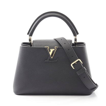 カプシーヌBB ノワール ハンドバッグ トリヨンレザー ブラック 2WAY ルイヴィトン バッグ LOUIS VUITTON