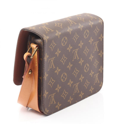 カルトシエールMM モノグラム ショルダーバッグ PVC レザー ブラウン ルイヴィトン バッグ LOUIS VUITTON