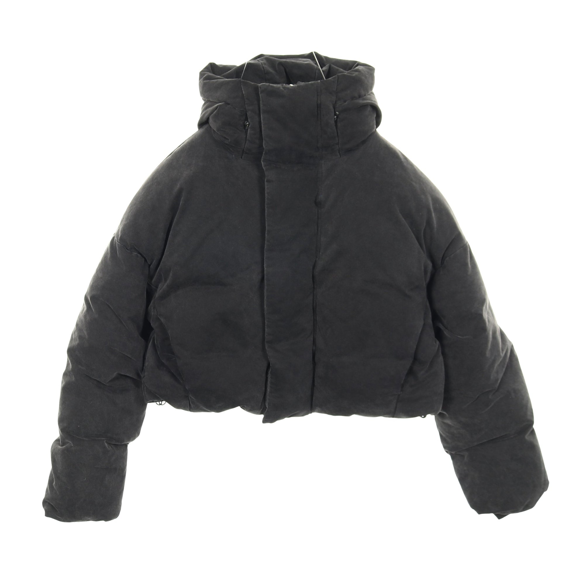 MML PUFFER ダウンジャケット コットン ブラック フード付き エンタイアスタジオ アウター ENTIRE STUDIOS