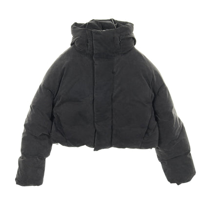 MML PUFFER ダウンジャケット コットン ブラック フード付き エンタイアスタジオ アウター ENTIRE STUDIOS