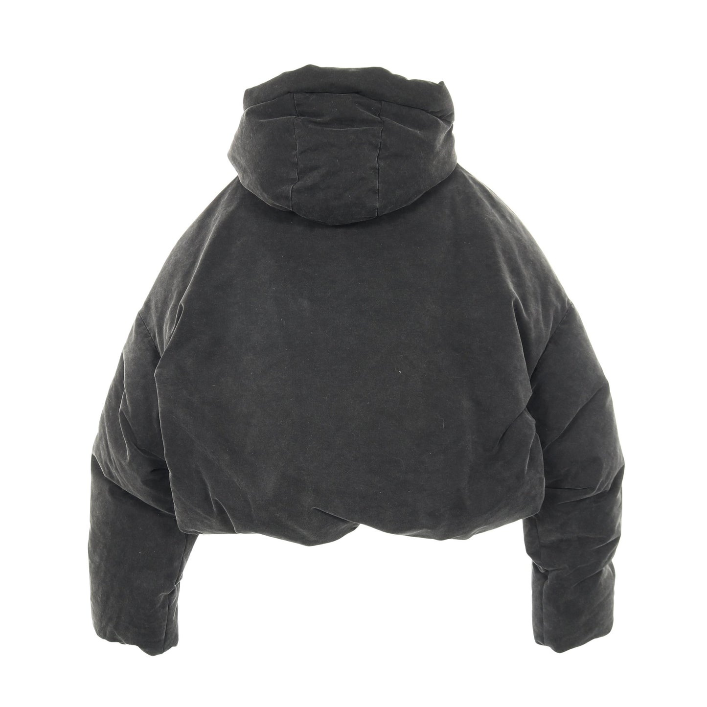MML PUFFER ダウンジャケット コットン ブラック フード付き エンタイアスタジオ アウター ENTIRE STUDIOS