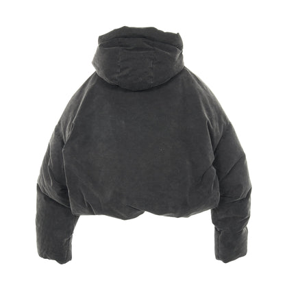 MML PUFFER ダウンジャケット コットン ブラック フード付き エンタイアスタジオ アウター ENTIRE STUDIOS