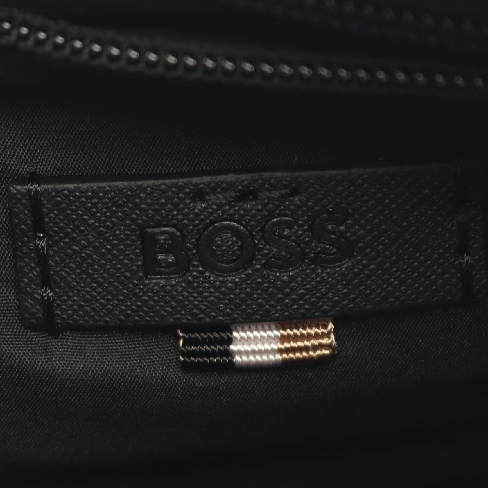 BOSS ショルダーバッグ レポーター シグネチャーストライプ＆ロゴディテール レポーターバッグ シグネチャーストライプ＆ロゴディテール ショルダー