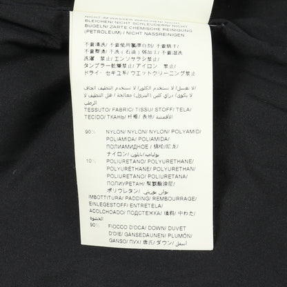 LORENZANA ロレンザーナ ダウンジャケット ナイロン ブラック ダブルブレスト タトラス