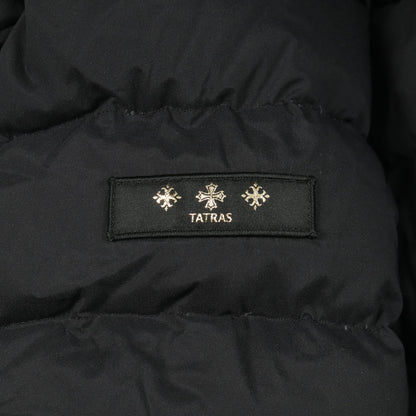 LORENZANA ロレンザーナ ダウンジャケット ナイロン ブラック ダブルブレスト タトラス