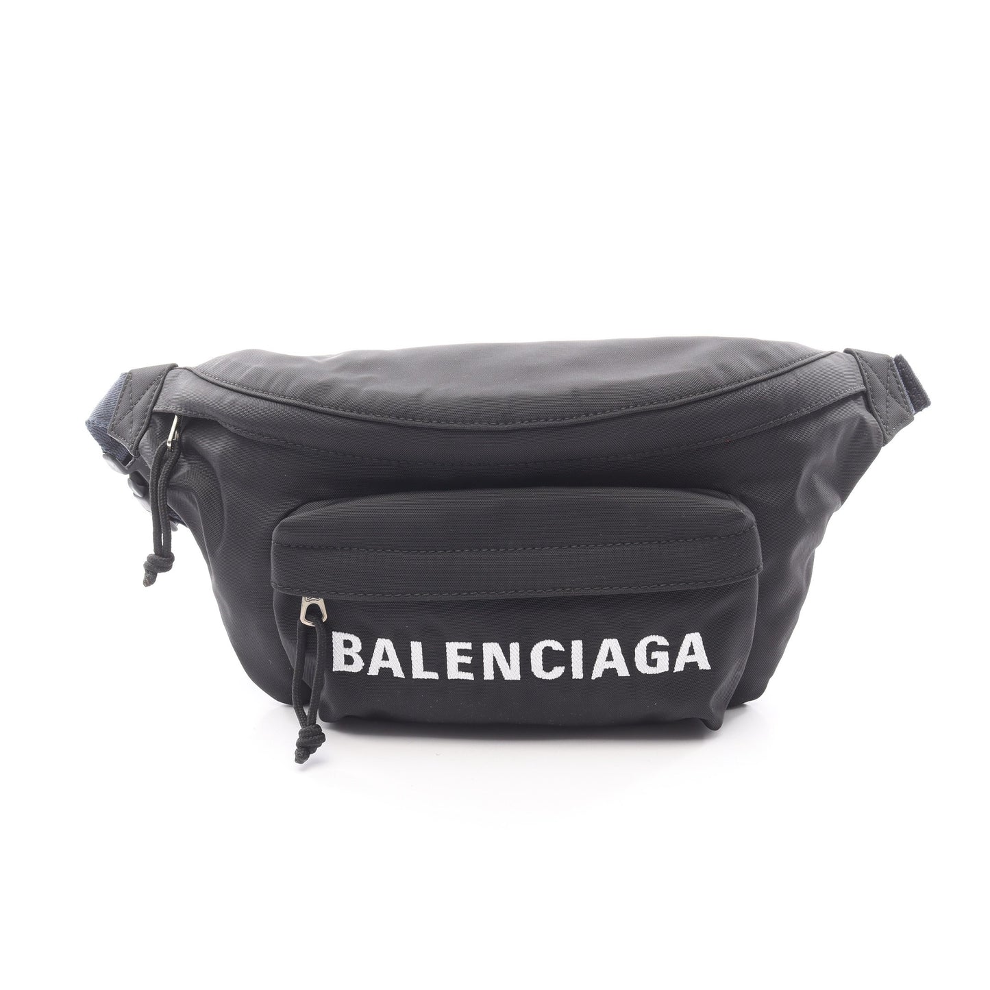 WHEEL BELT PACK ウィール ベルト バッグ ボディバッグ ウエストバッグ ロゴ刺繍 ナイロン ブラック バレンシアガ バッグ BALENCIAGA