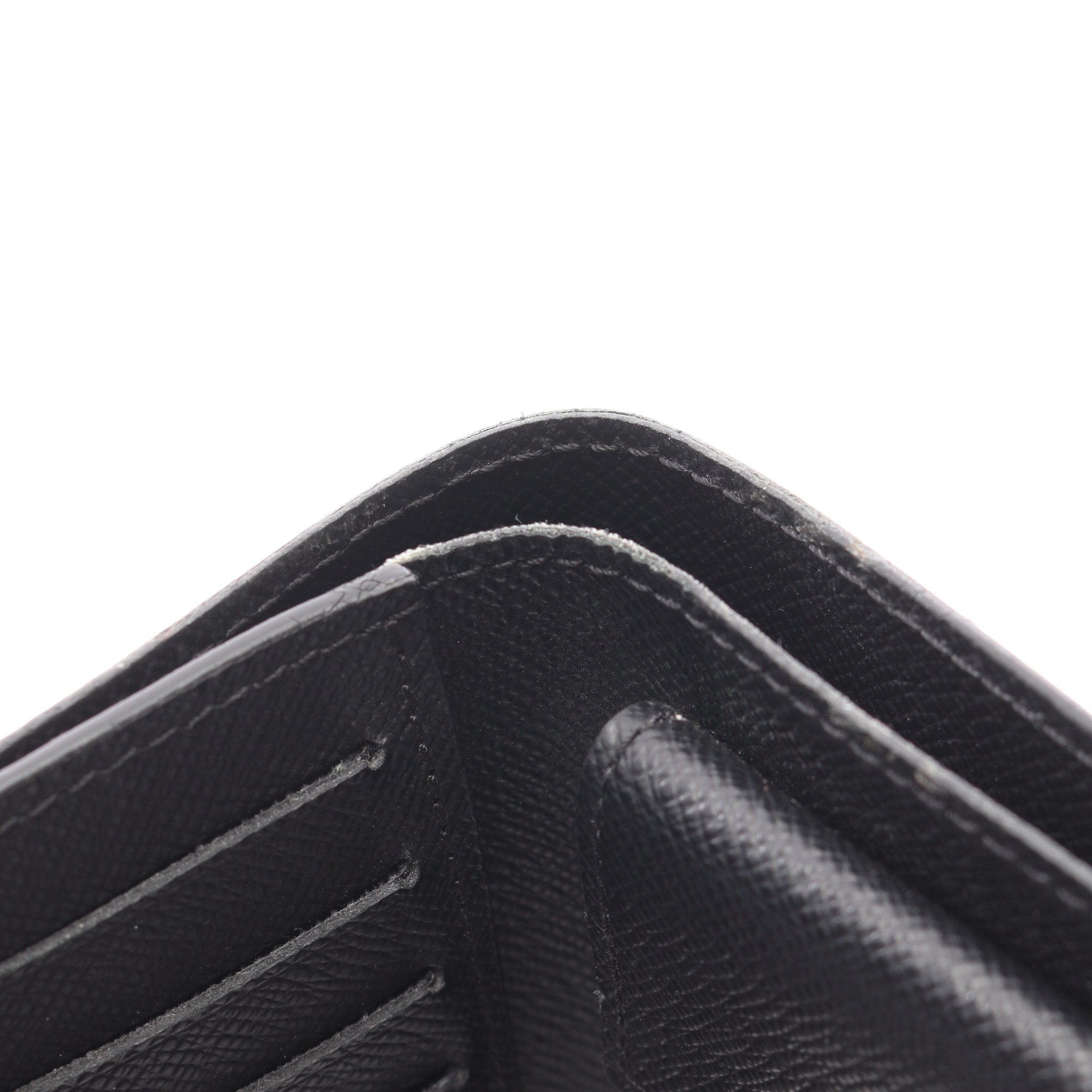 ポルトフォイユ マルコ NM エピ ノワール 二つ折り財布 レザー