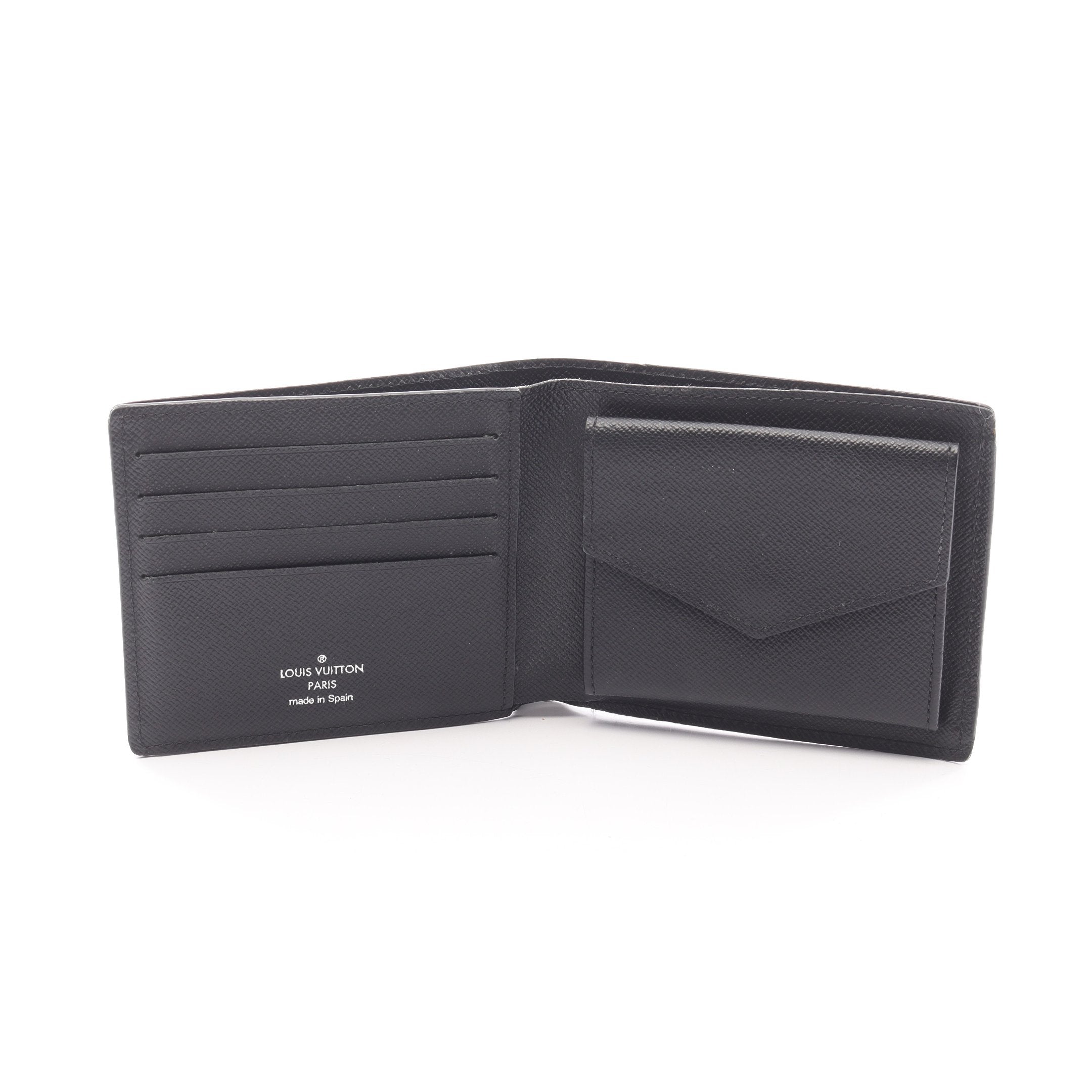 LOUIS VUITTON ポルトフォイユ マルコ エピ 二つ折り財布 ノワール ポルトフォイユ マルコ NM エピ ノワール 二つ折り財布 レザー