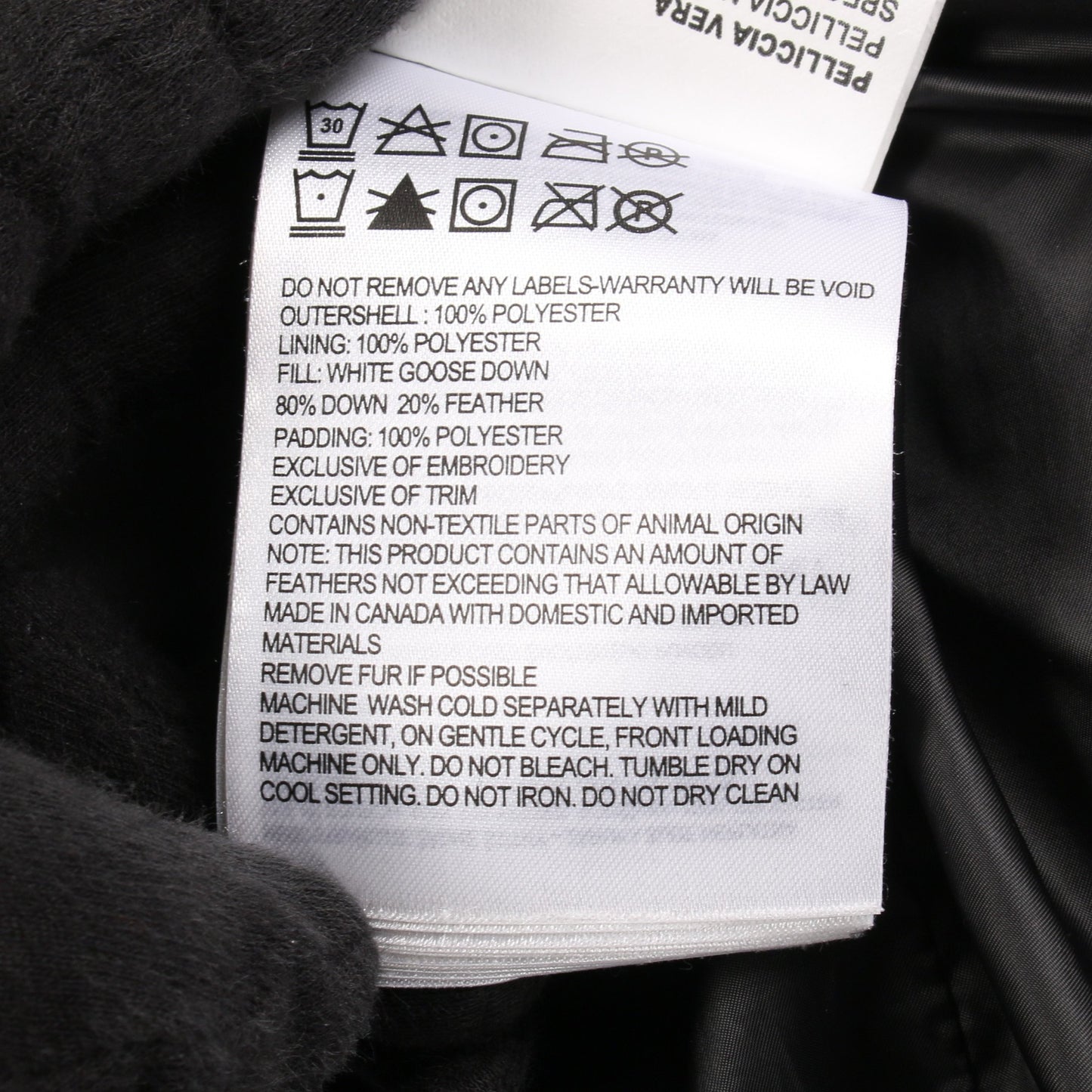PEMBINA COAT BLACK LABEL ダウンコート グレー フード付き カナダグース アウター CANADA GOOSE