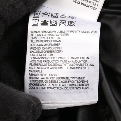 PEMBINA COAT BLACK LABEL ダウンコート グレー フード付き カナダグース アウター CANADA GOOSE