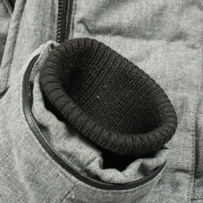 PEMBINA COAT BLACK LABEL ダウンコート グレー フード付き カナダグース アウター CANADA GOOSE
