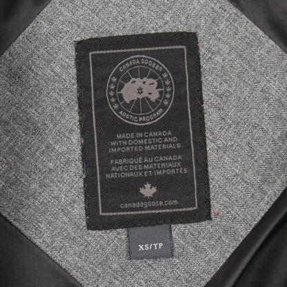 PEMBINA COAT BLACK LABEL ダウンコート グレー フード付き カナダグース アウター CANADA GOOSE