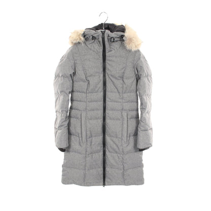 PEMBINA COAT BLACK LABEL ダウンコート グレー フード付き カナダグース アウター CANADA GOOSE