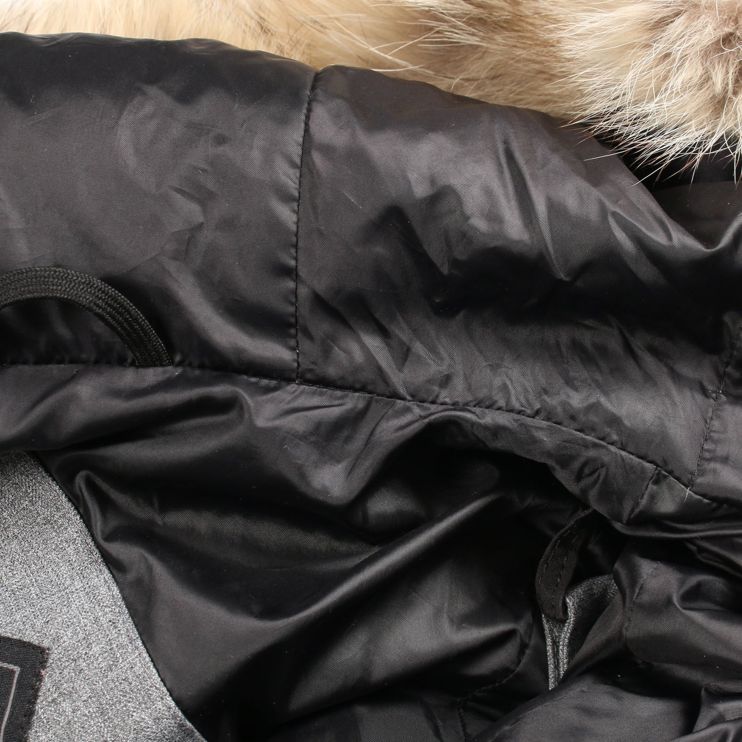 PEMBINA COAT BLACK LABEL ダウンコート グレー フード付き カナダグース アウター CANADA GOOSE