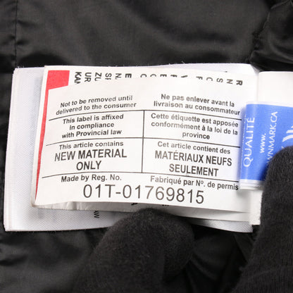 PEMBINA COAT BLACK LABEL ダウンコート グレー フード付き カナダグース アウター CANADA GOOSE