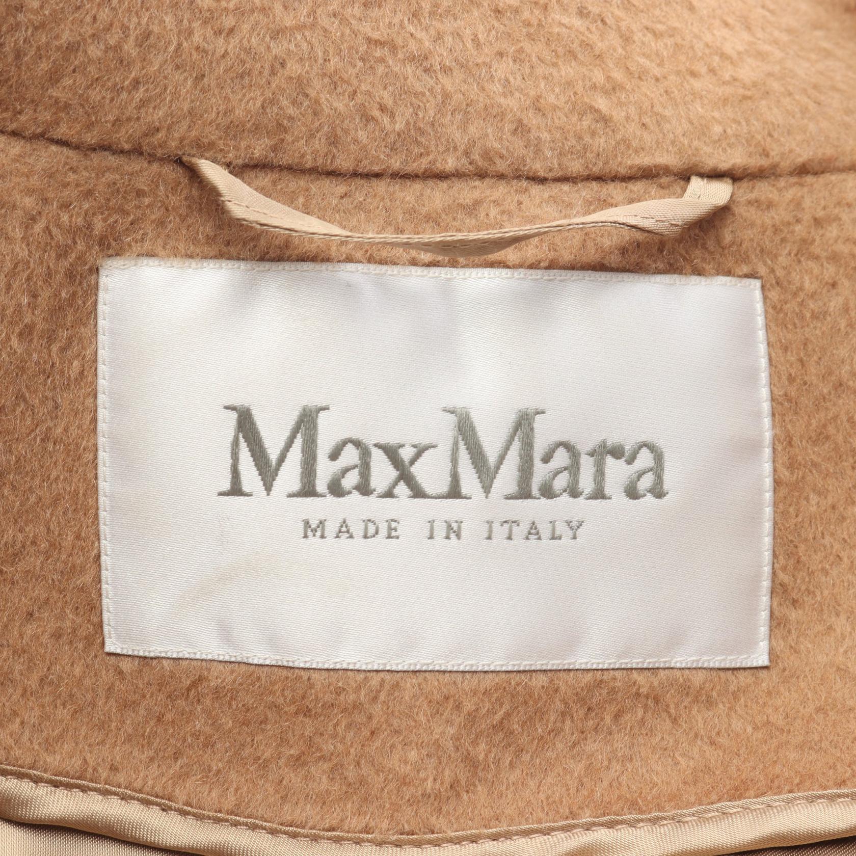 マニュエラ ガウンコート キャメル ライトブラウン マックスマーラ アウター Max Mara