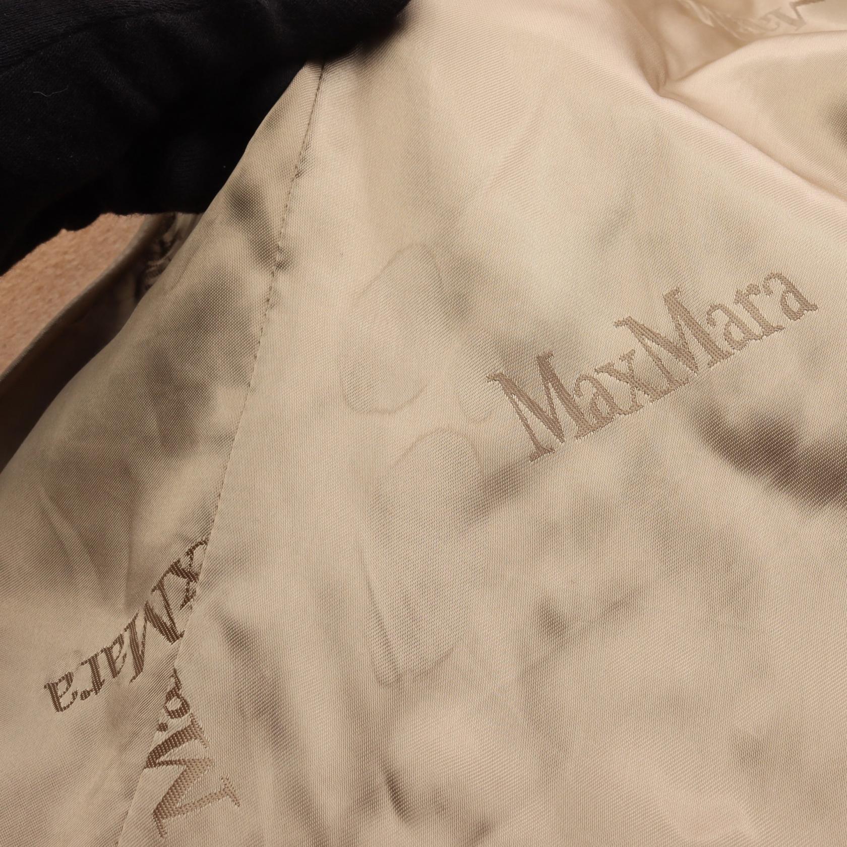 マニュエラ ガウンコート キャメル ライトブラウン マックスマーラ アウター Max Mara