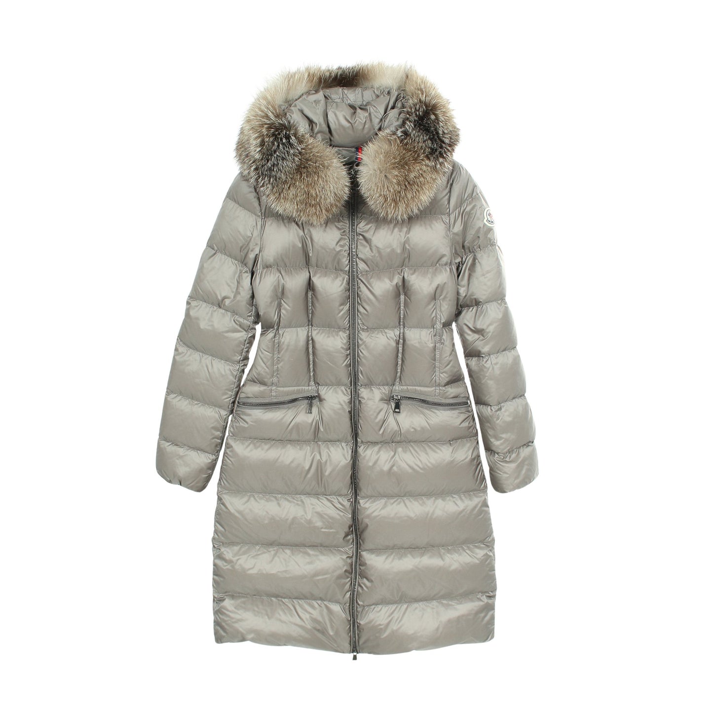 BOEDIC ダウンコート ナイロン グレー フード付き モンクレール アウター MONCLER