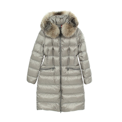 BOEDIC ダウンコート ナイロン グレー フード付き モンクレール アウター MONCLER