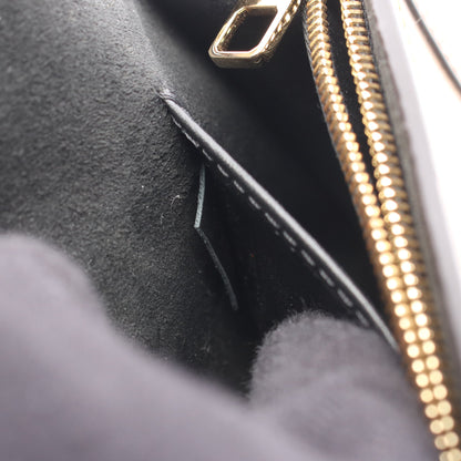 ポルトフォイユ ドーフィーヌ モノグラムリバース チェーンウォレット PVC レザー ブラウン ベージュ ルイヴィトン バッグ LOUIS VUITTON