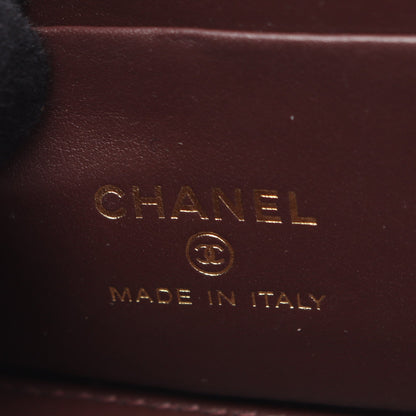 マトラッセ スモールバニティ チェーンショルダーバッグ キャビアスキン ブラック ゴールド金具 シャネル バッグ CHANEL